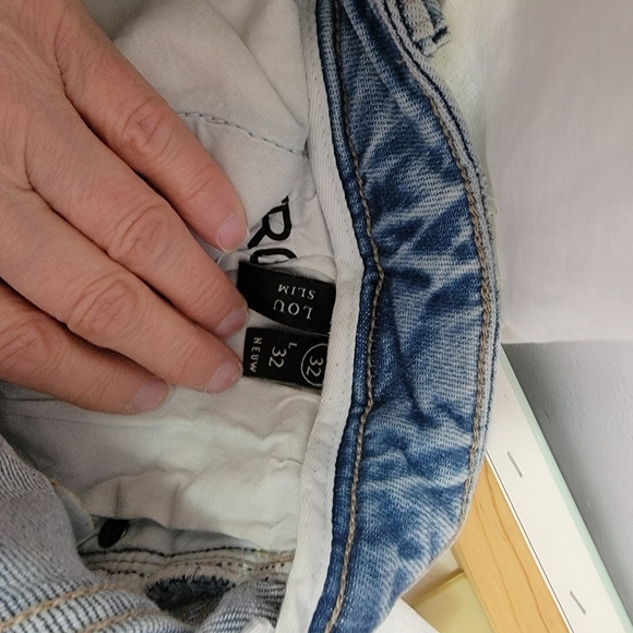 Neuw Lou Slim Zero Mark Jeans Size 32x32 - Picture 6 of 7